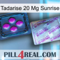 Tadarise 20 Mg Sunrise 37